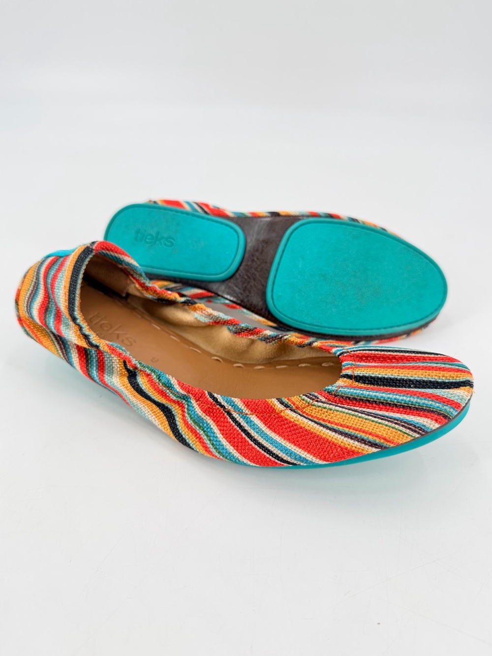 Tieks Sunset Stripe Vegan Ballet Flats 9